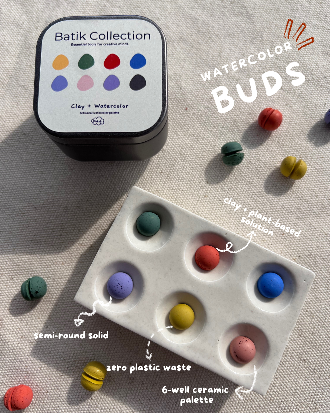 Pokok Watercolor Buds (Pre-Order)